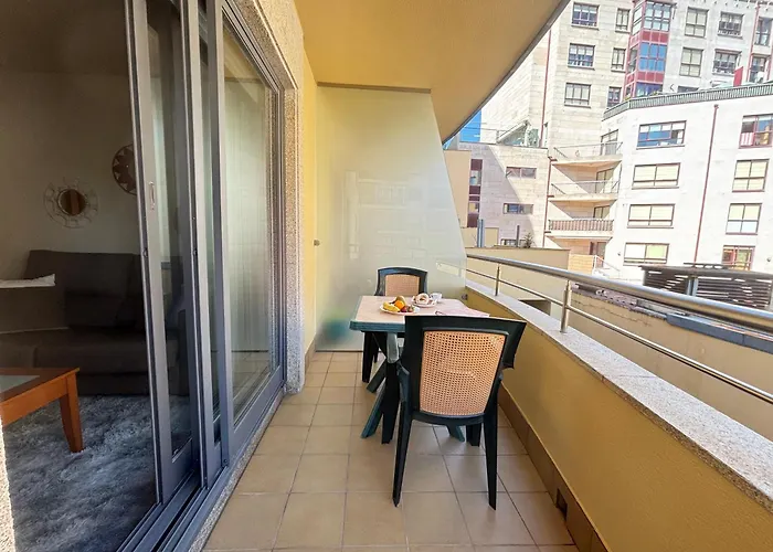 아파트 Desconectaengalicia Pinamar Con Piscina Y Parking, 50m Playa Silgar *