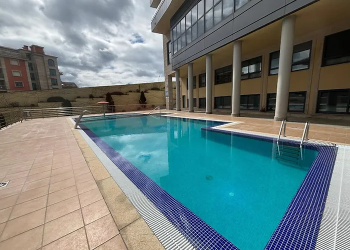Desconectaengalicia Pinamar Con Piscina Y Parking, 50m Playa Silgar Apartment
