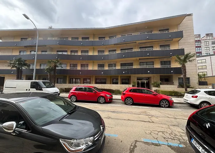 Desconectaengalicia Pinamar Con Piscina Y Parking, 50m Playa Silgar 아파트 *